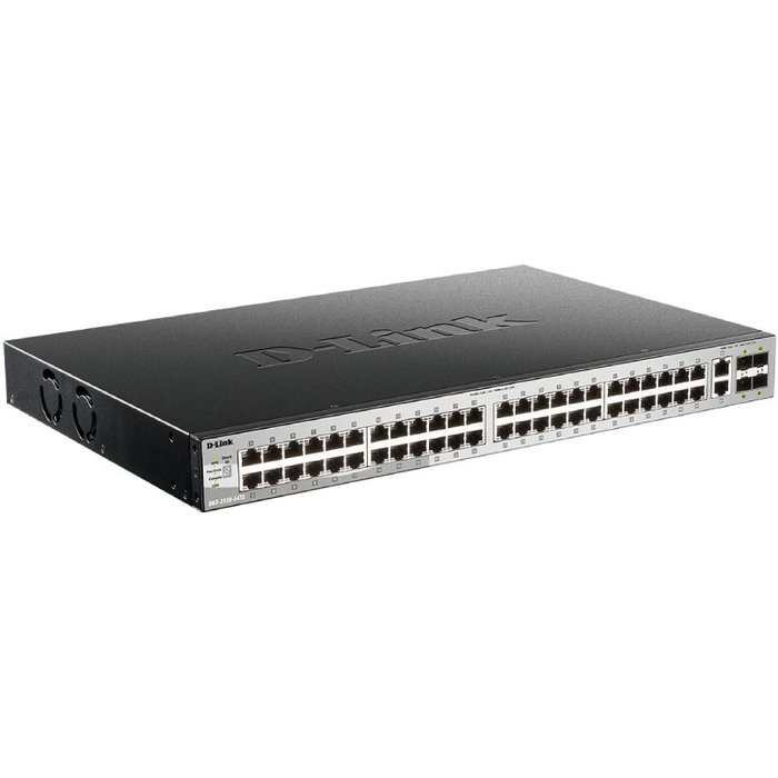 D-Link DGS-3130-54TS/E Switch Gestionado L3 con 54 Puertos y 10G Uplinks D-Link DGS-3130-54TS/E Switch Gestionado L3 con 54 Puertos y 10G Uplinks